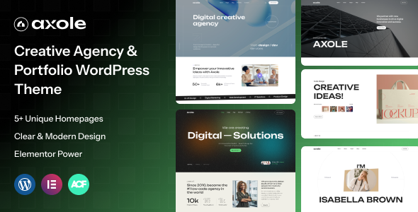 Axole - Creative Agency & Portfolio WordPress Theme Logo